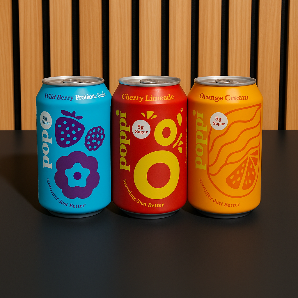 Poppi Prebiotic Sodas