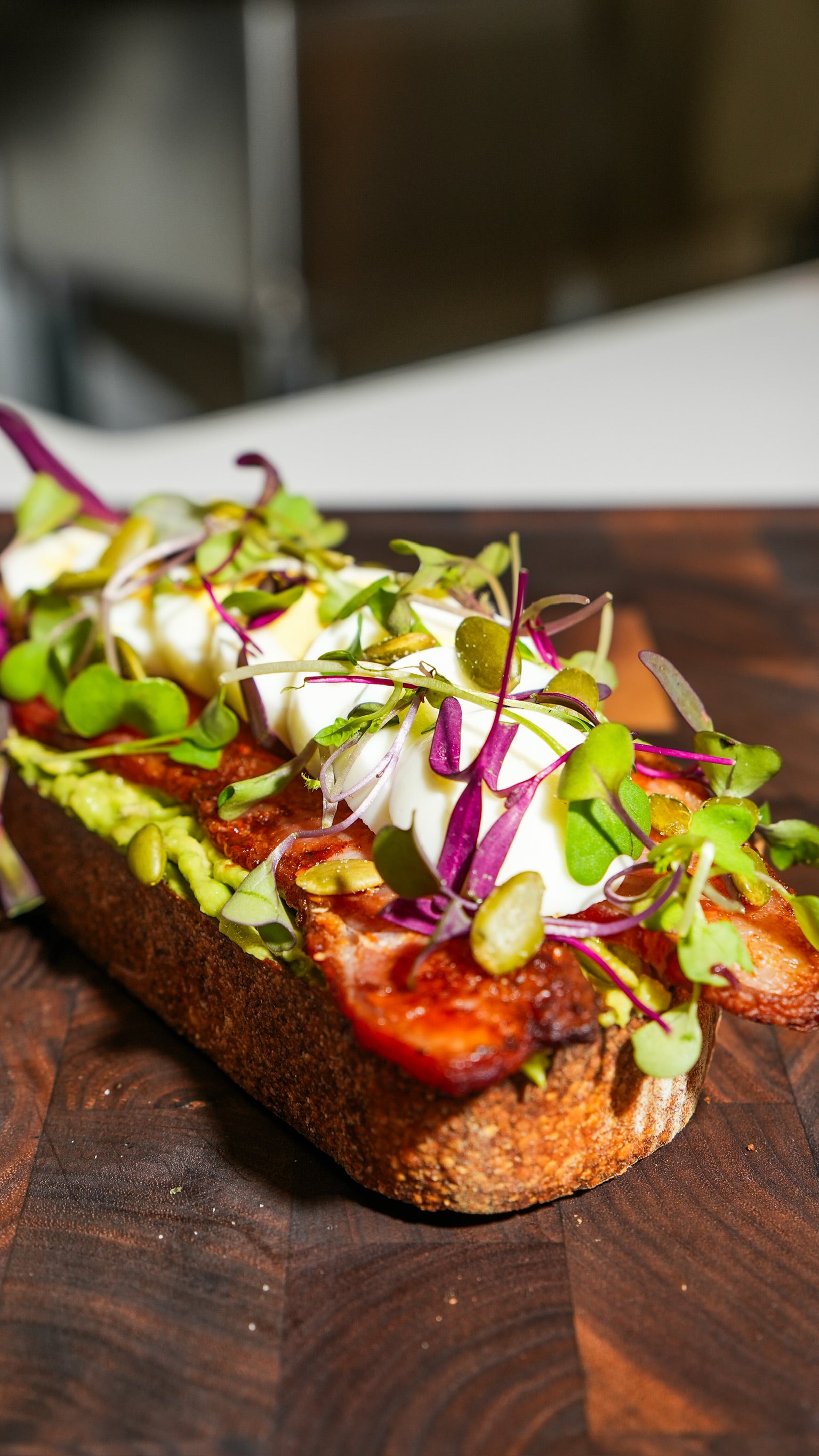 Avocado Protein Toast - Deluxe Ambiance