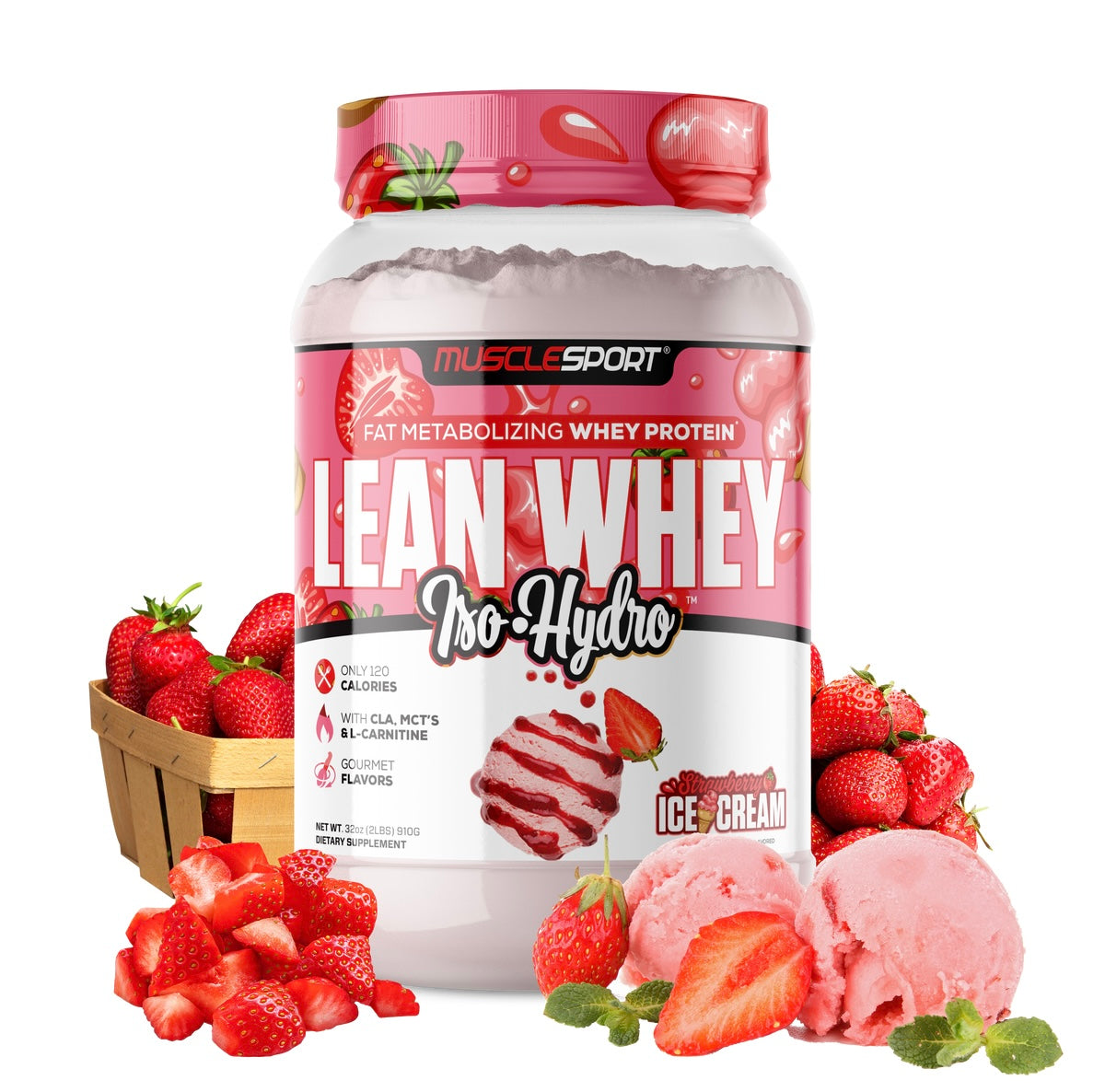 Lean Whey Iso Hydro Gourmet Protein-Musclesport