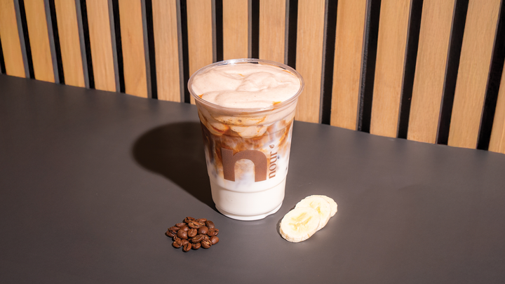 Banana Cream Iced Latte - Deluxe Ambiance