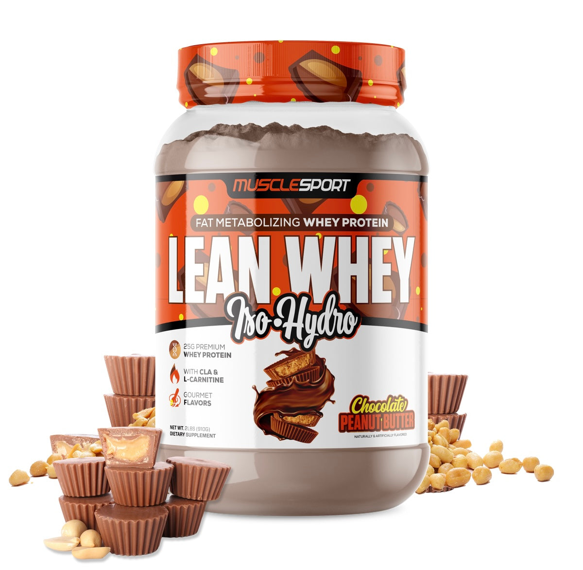 Lean Whey Iso Hydro Gourmet Protein-Musclesport