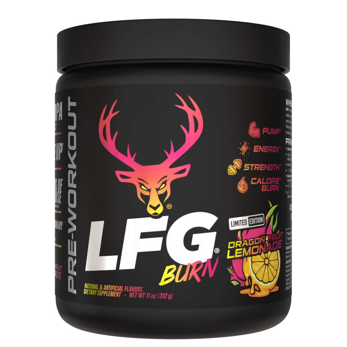 LFG Burn Thermogenic Pre-Workout - Bucked Up