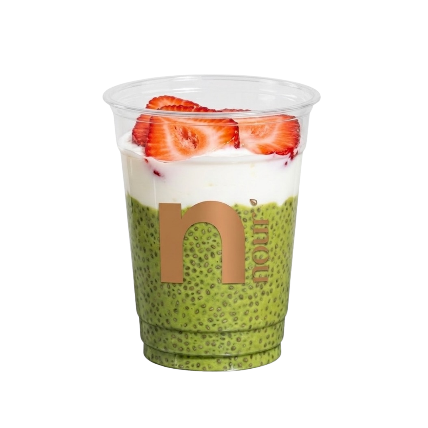 Matcha Chia Seed Pudding (12 oz) - Deluxe Ambiance