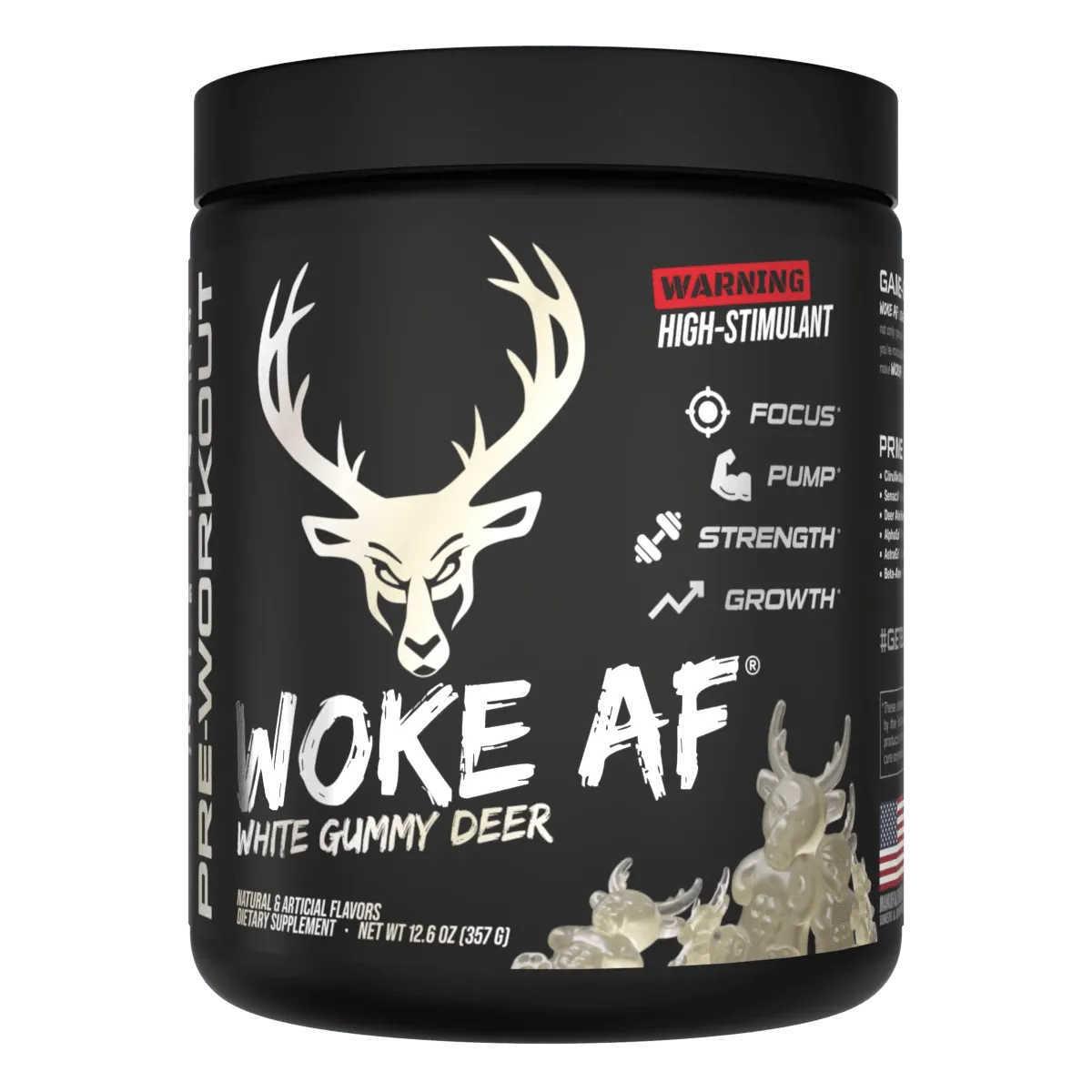 Woke AF - High Stimulant Pre-Workout - Bucked Up