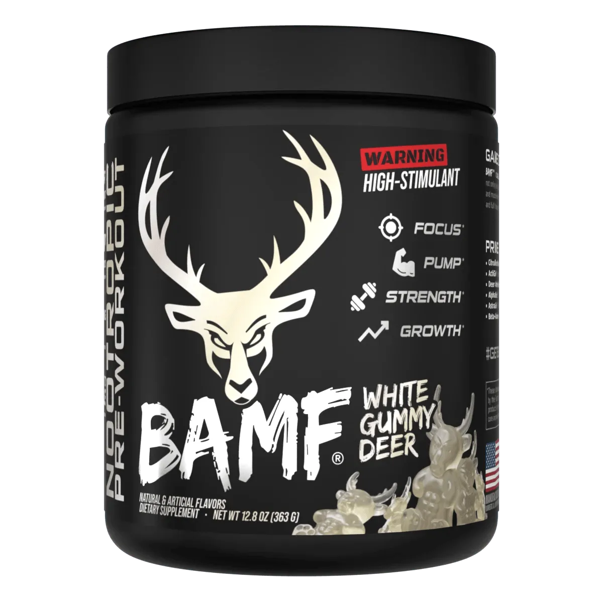 BAMF High Stimulant Nootropic Pre-Workout - Bucked Up