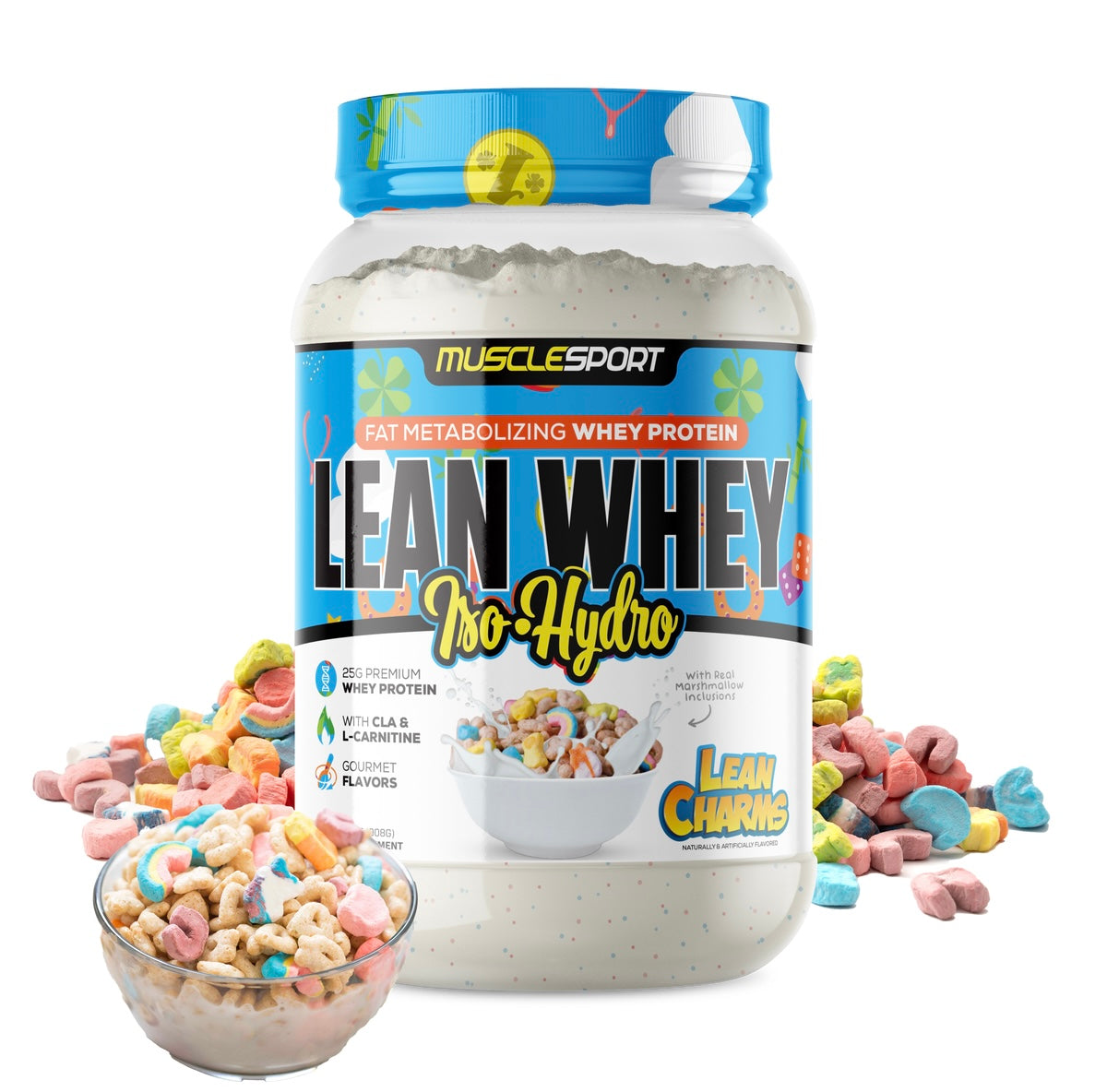 Lean Whey Iso Hydro Gourmet Protein-Musclesport
