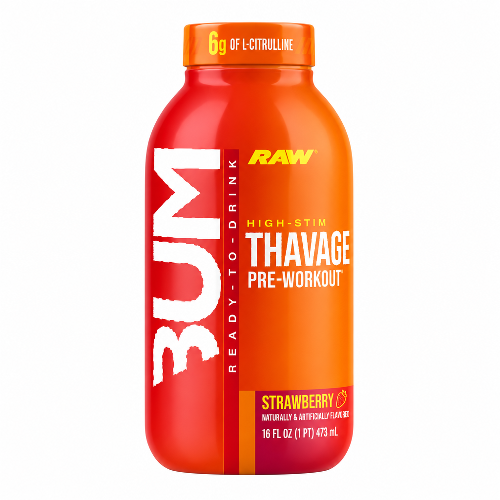 Thavage Preworkout RTD - Raw Nutrition