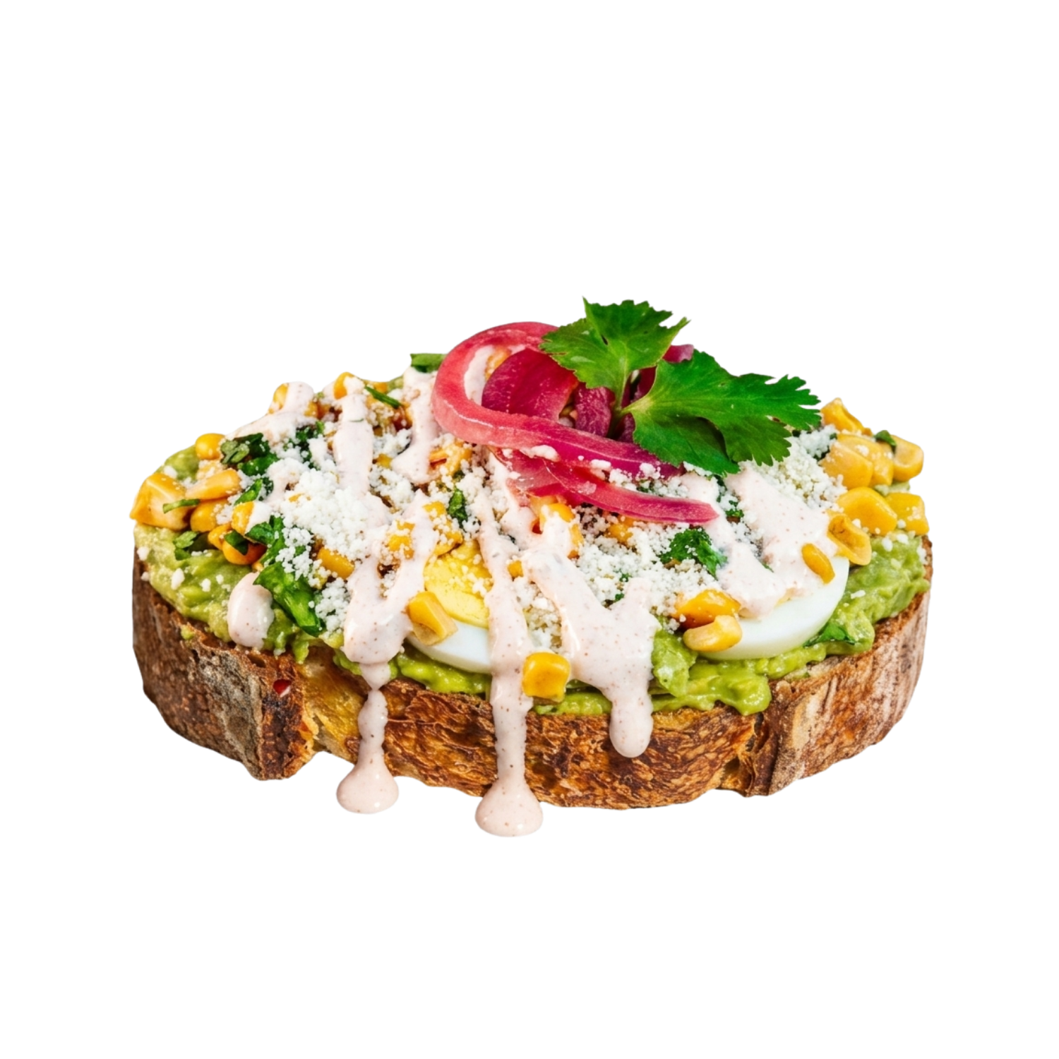 Elote Avocado Toast - Deluxe Ambiance