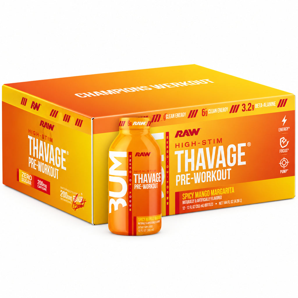 Thavage Preworkout RTD - Raw Nutrition
