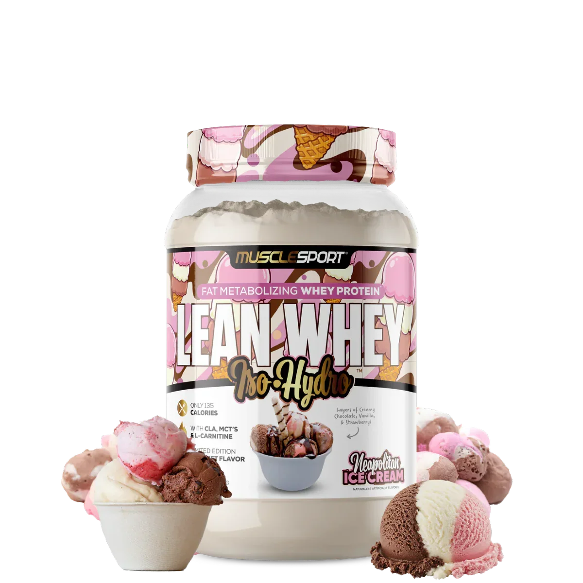 Lean Whey Iso Hydro Gourmet Protein-Musclesport