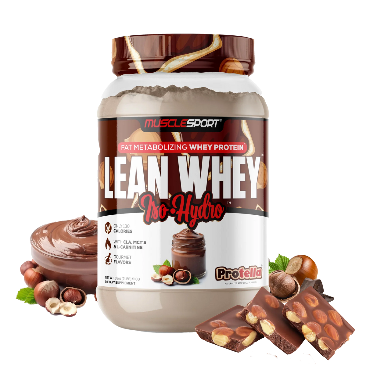 Lean Whey Iso Hydro Gourmet Protein-Musclesport