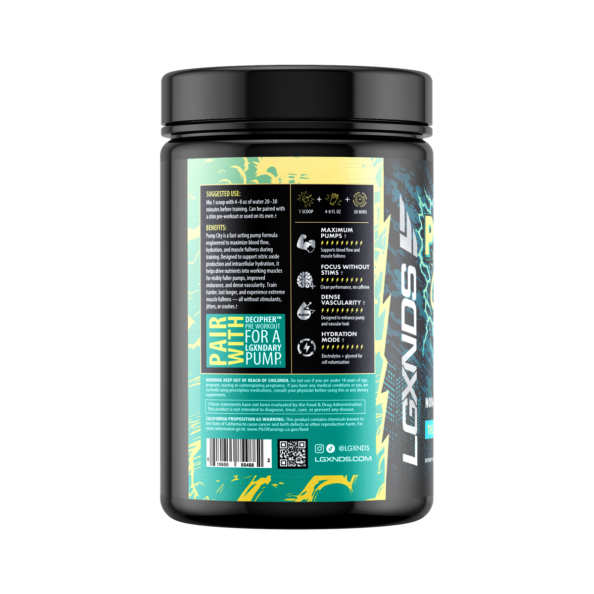 Pump City™ - Powder