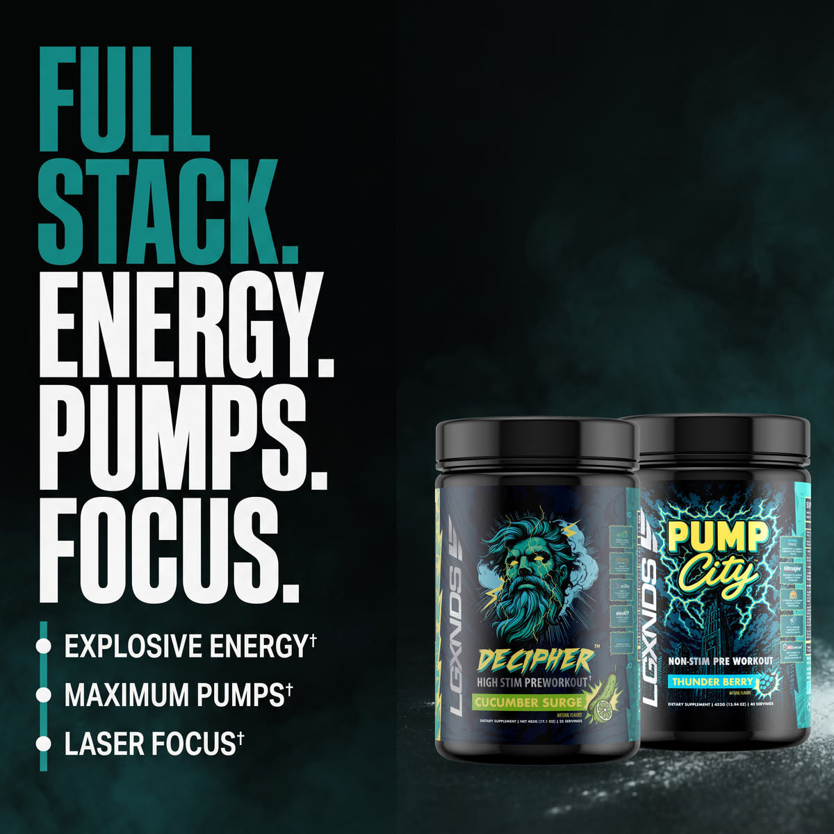 Pump City™ + Decipher™ Bundle
