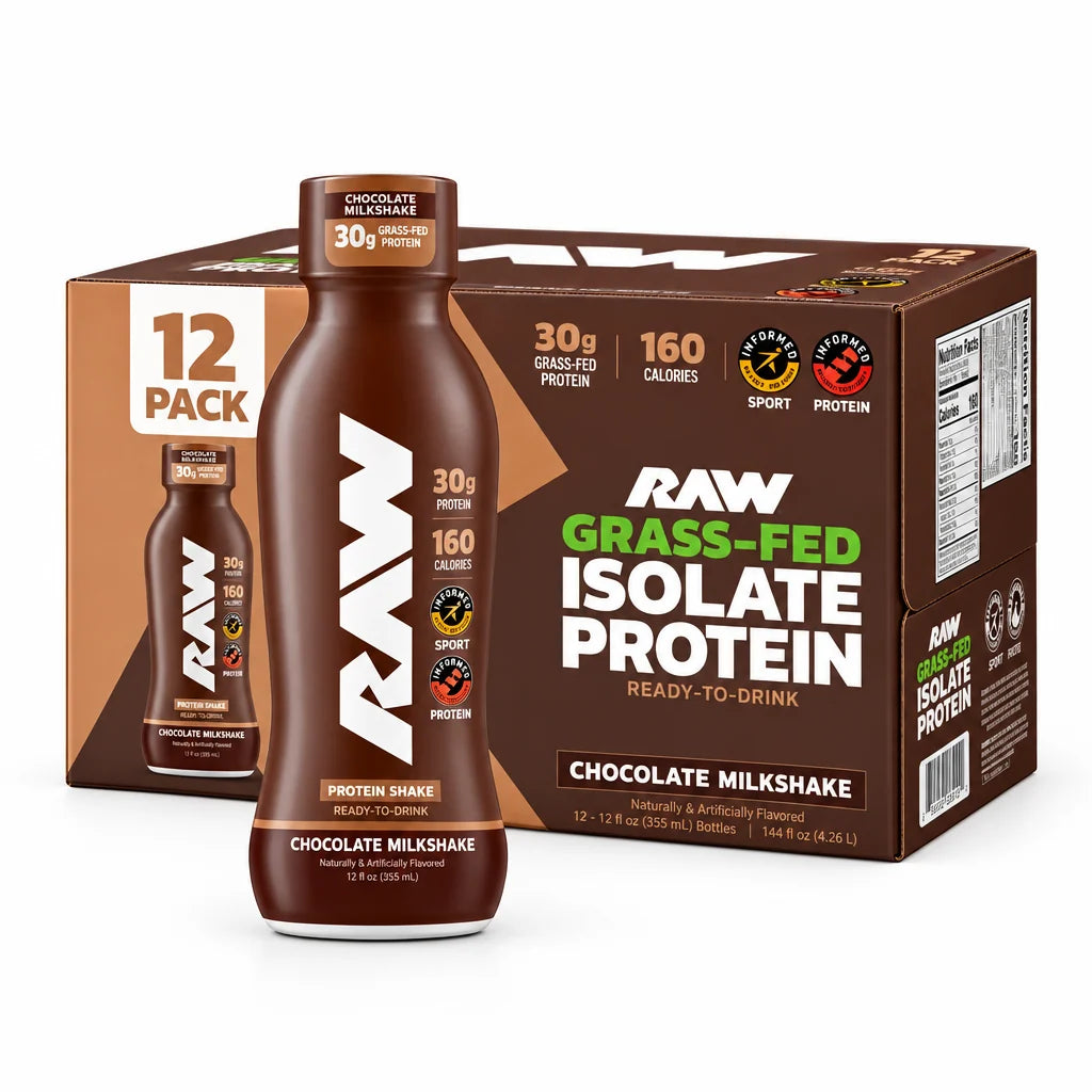 GRASS-FED PROTEIN ISOLATE RTD - RAW NUTRITION