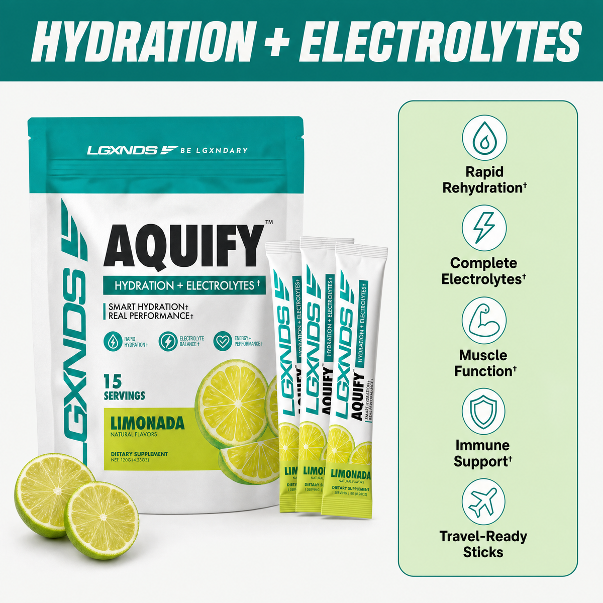 Aquify Hydration Sticks