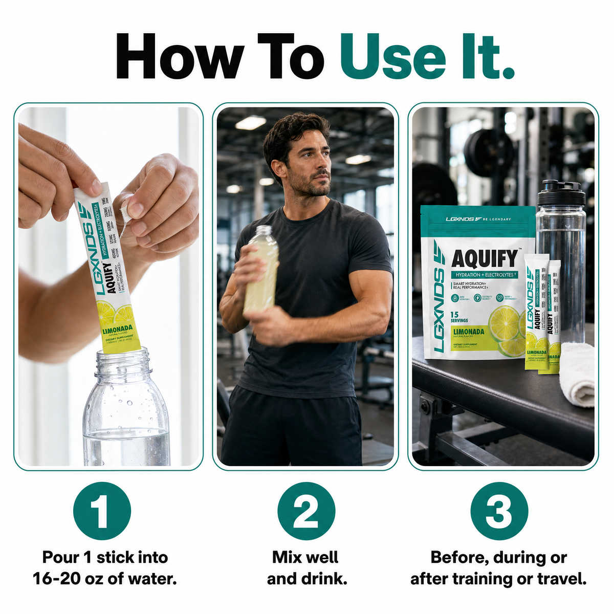 Aquify Hydration Sticks