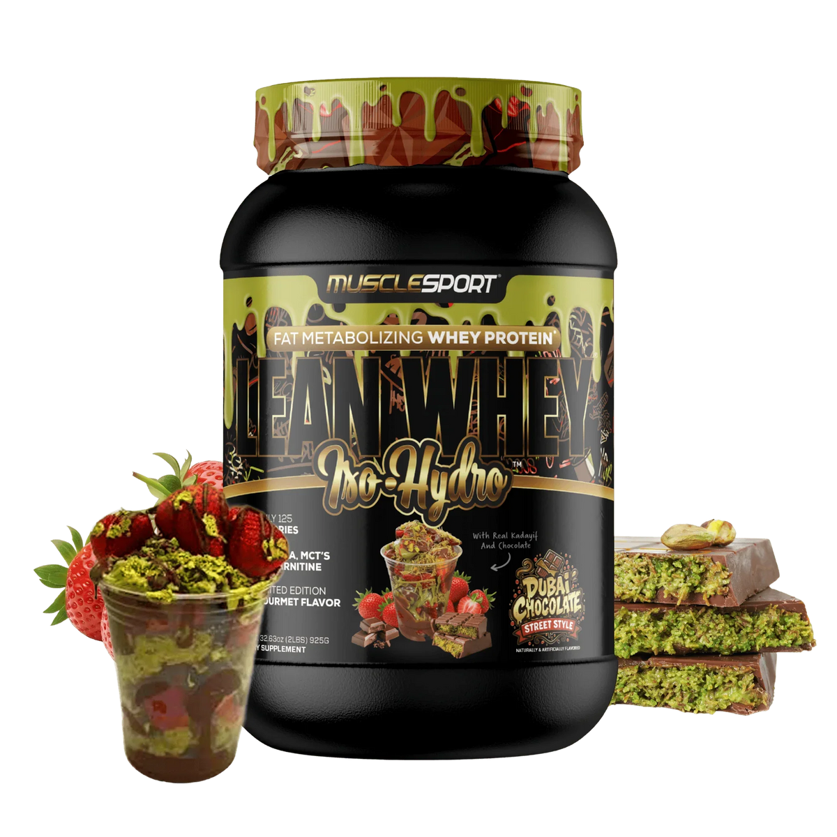 Lean Whey Iso Hydro Gourmet Protein-Musclesport