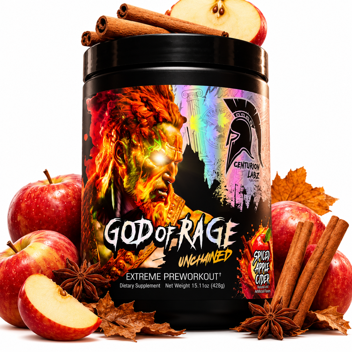 God of Rage Extreme Pre Work-Out - Centurion Labz