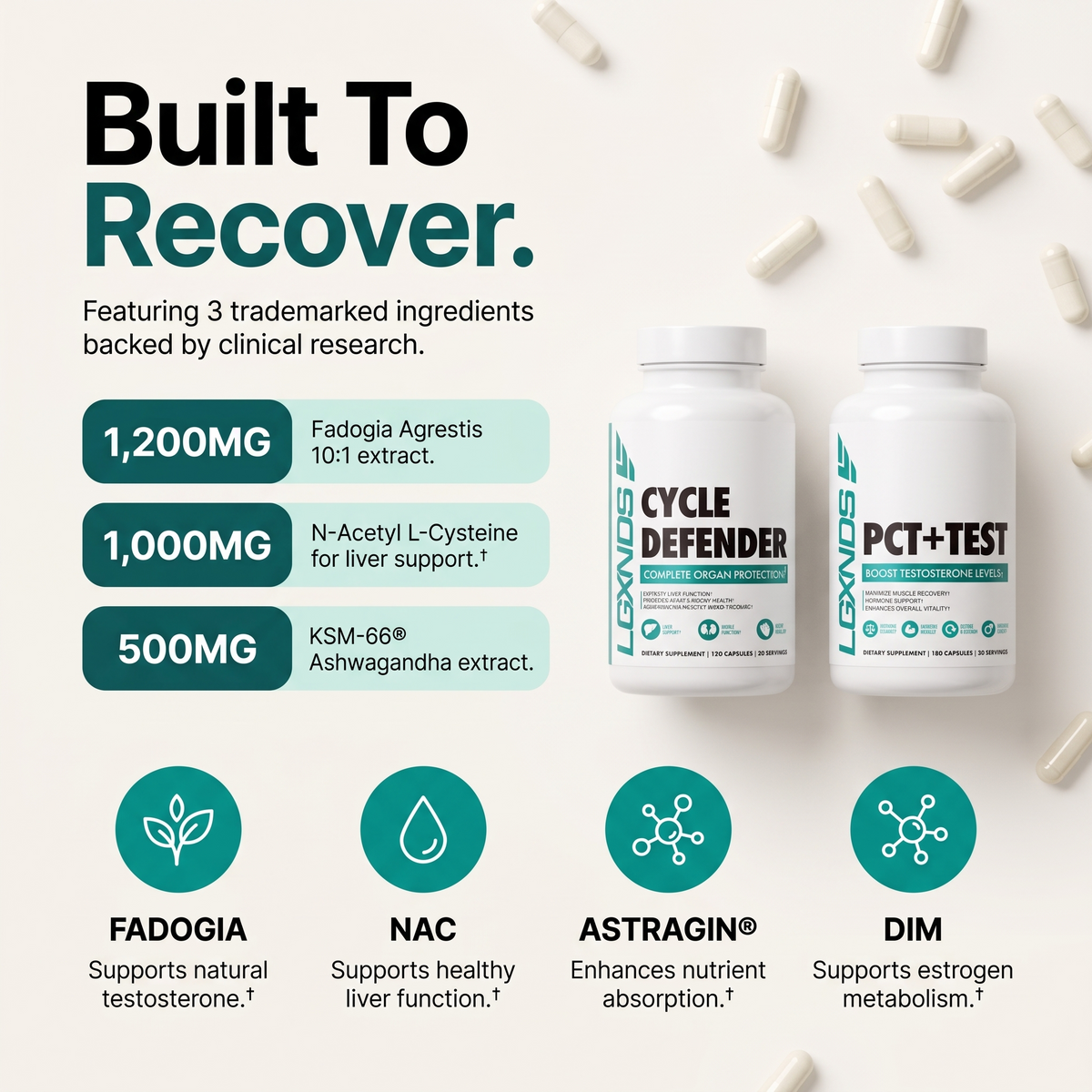 Recovery & Reset Pack - Cycle Defender & PCT + Test