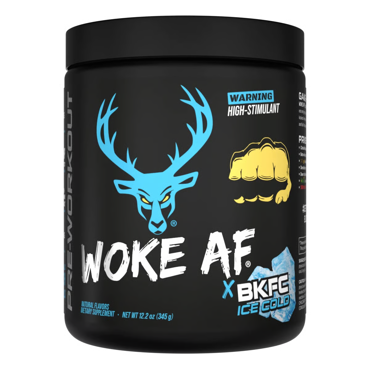 Woke AF - High Stimulant Pre-Workout - Bucked Up