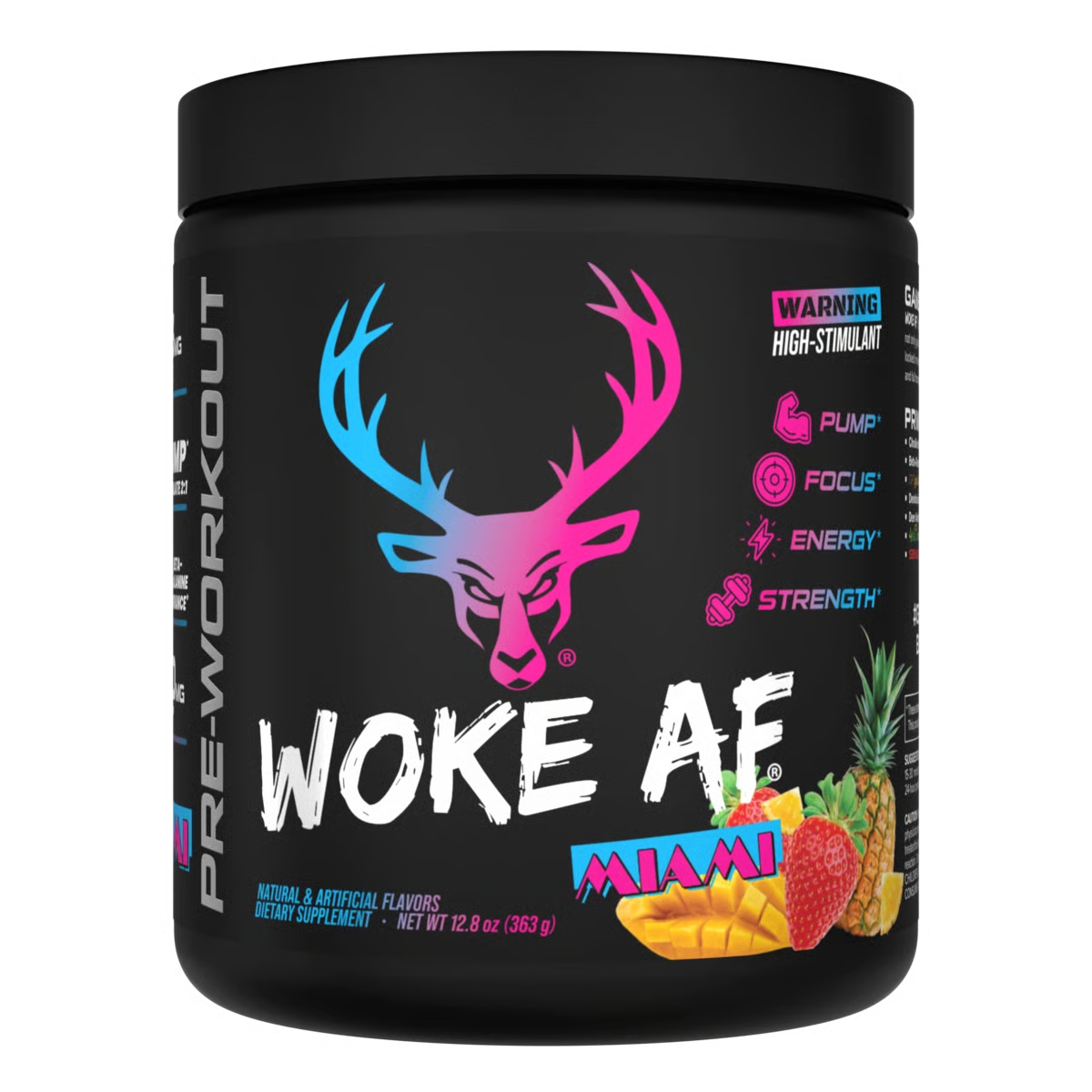 Woke AF - High Stimulant Pre-Workout - Bucked Up