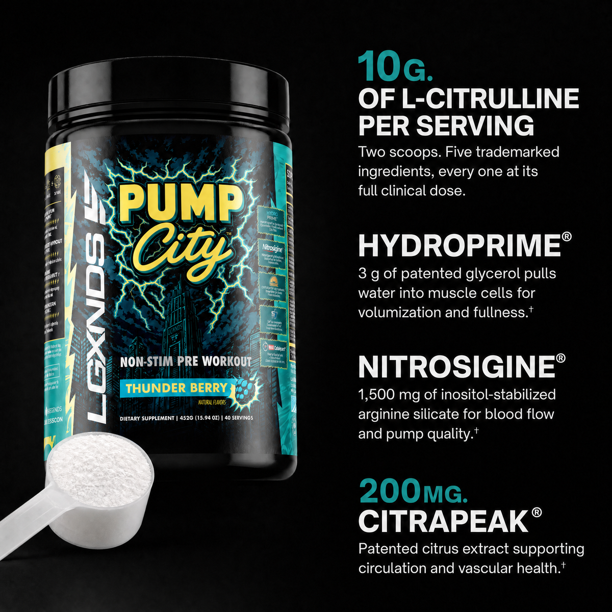 Pump City™ - Powder
