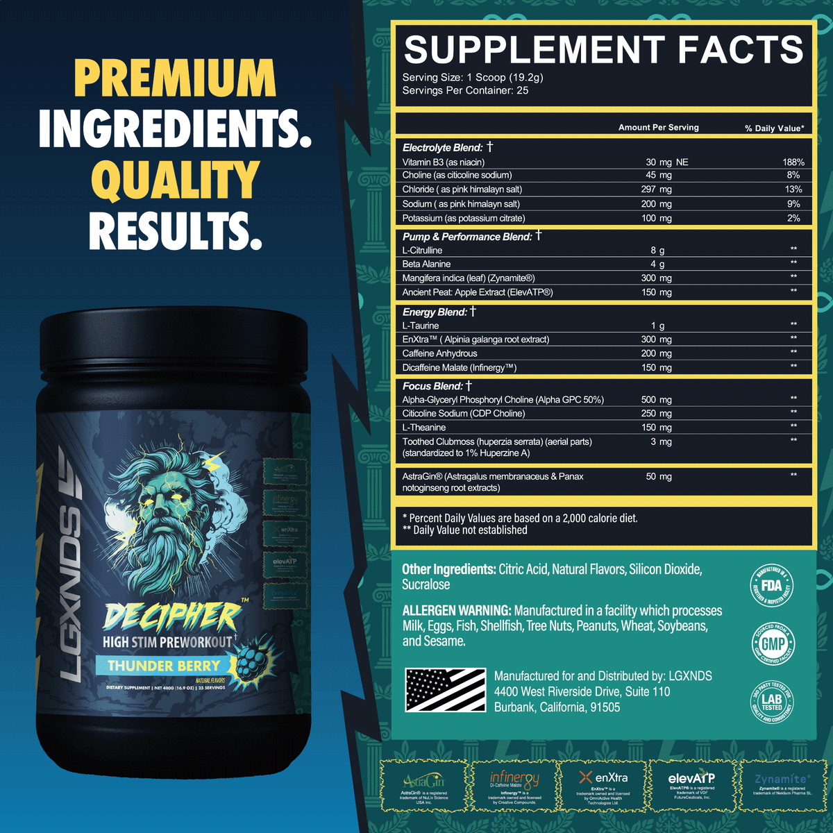 Decipher Preworkout
